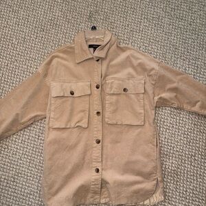 Forever 21 Beige Corduroy Jacket